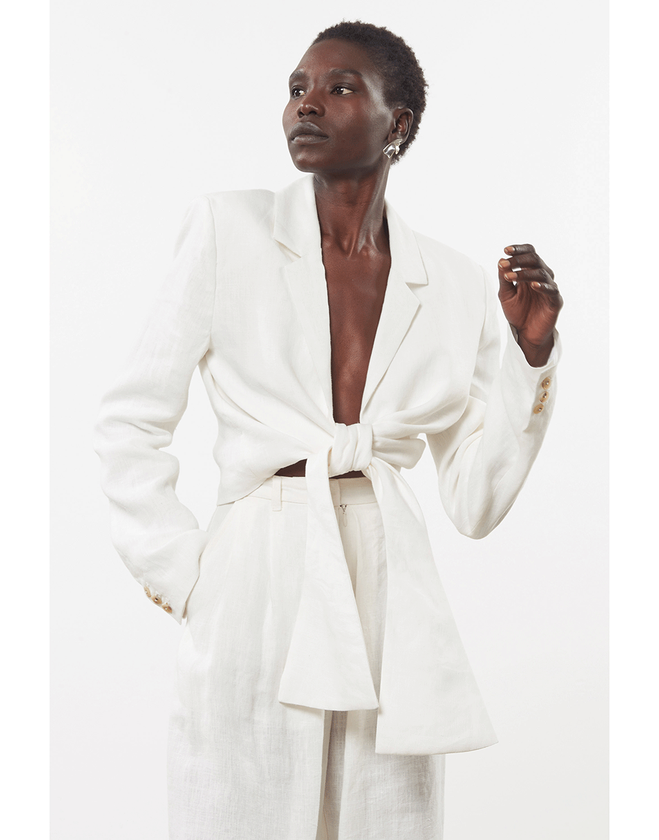 MARA HOFFMAN-Catalina Tie Front Top-