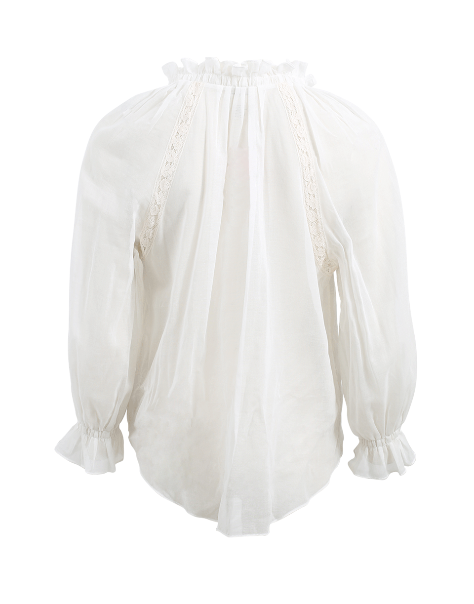 MARC JACOBS-Lace Blouse-