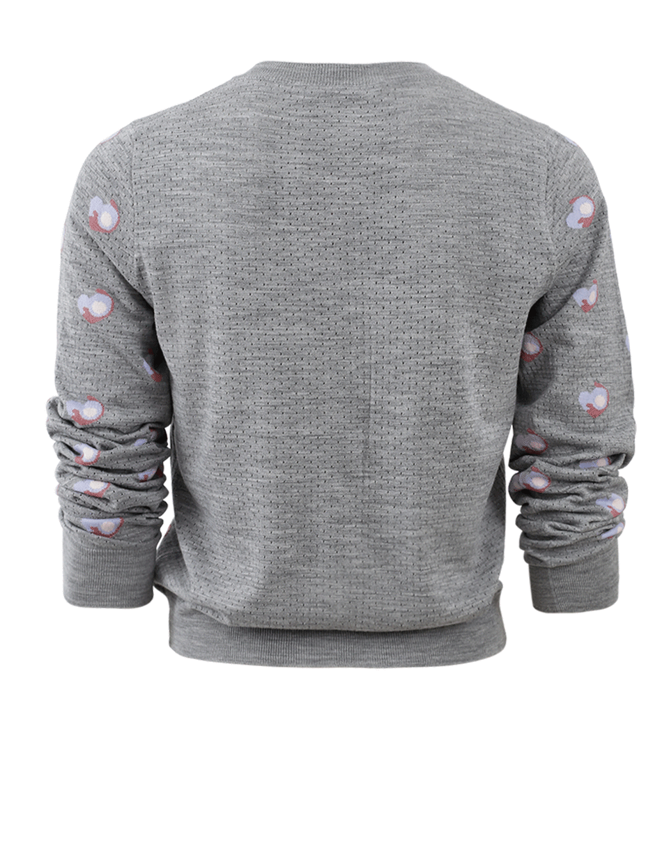 MARC JACOBS-Heart Intarsia Cardigan-