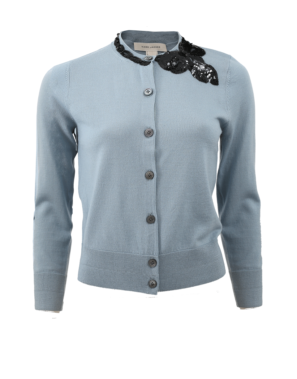 MARC JACOBS-Embroidered Classic Cardigan-