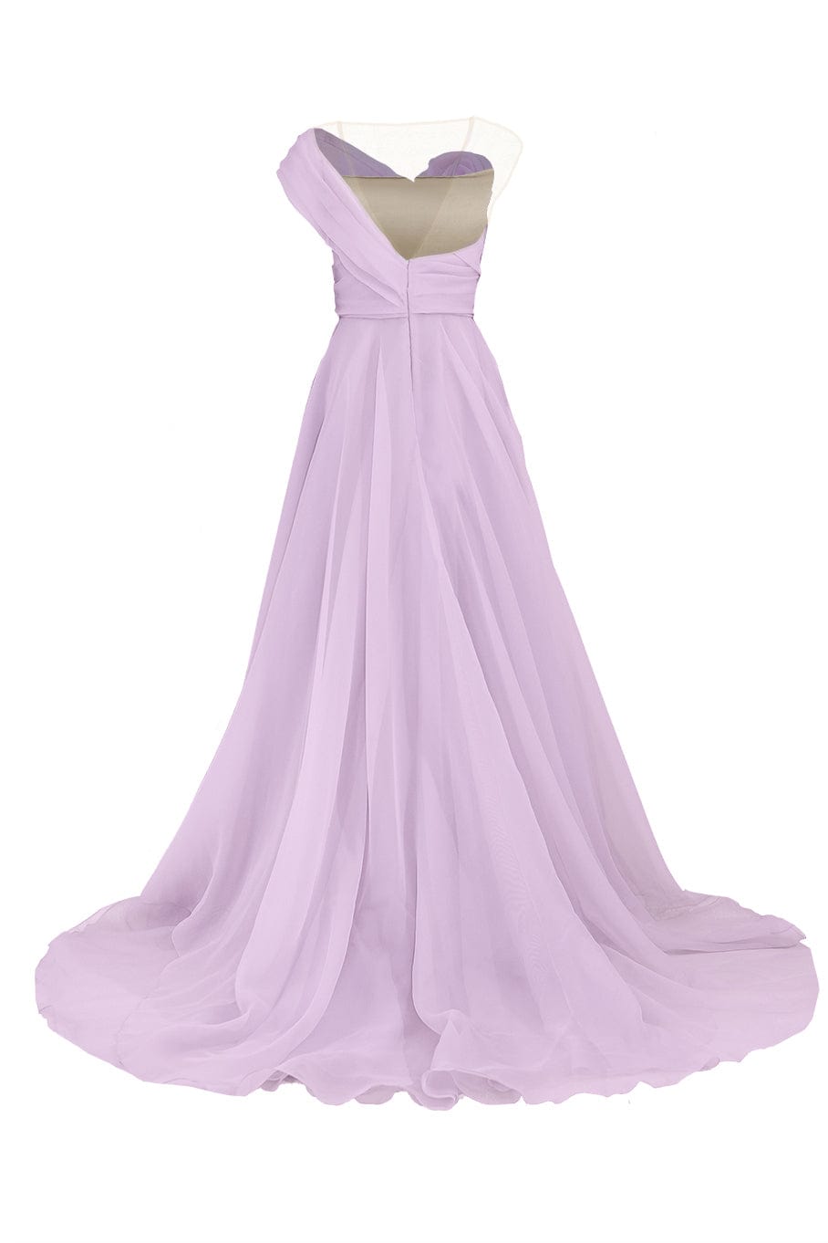 MARCHESA-Lilac Floral Gown-LILAC