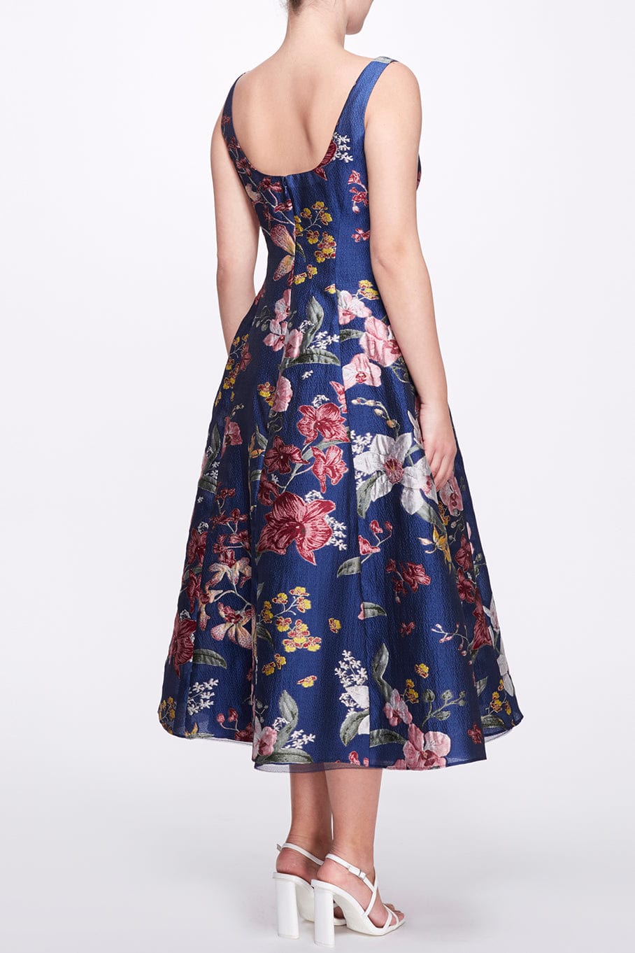 Floral A Line Cocktail Dress