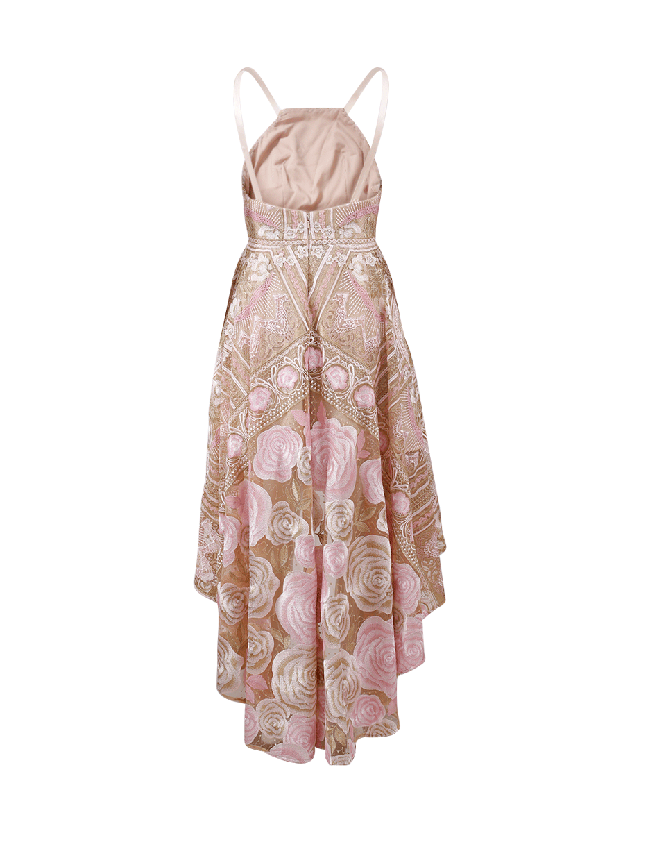 MARCHESA NOTTE-Hi Low Tulle Gown-