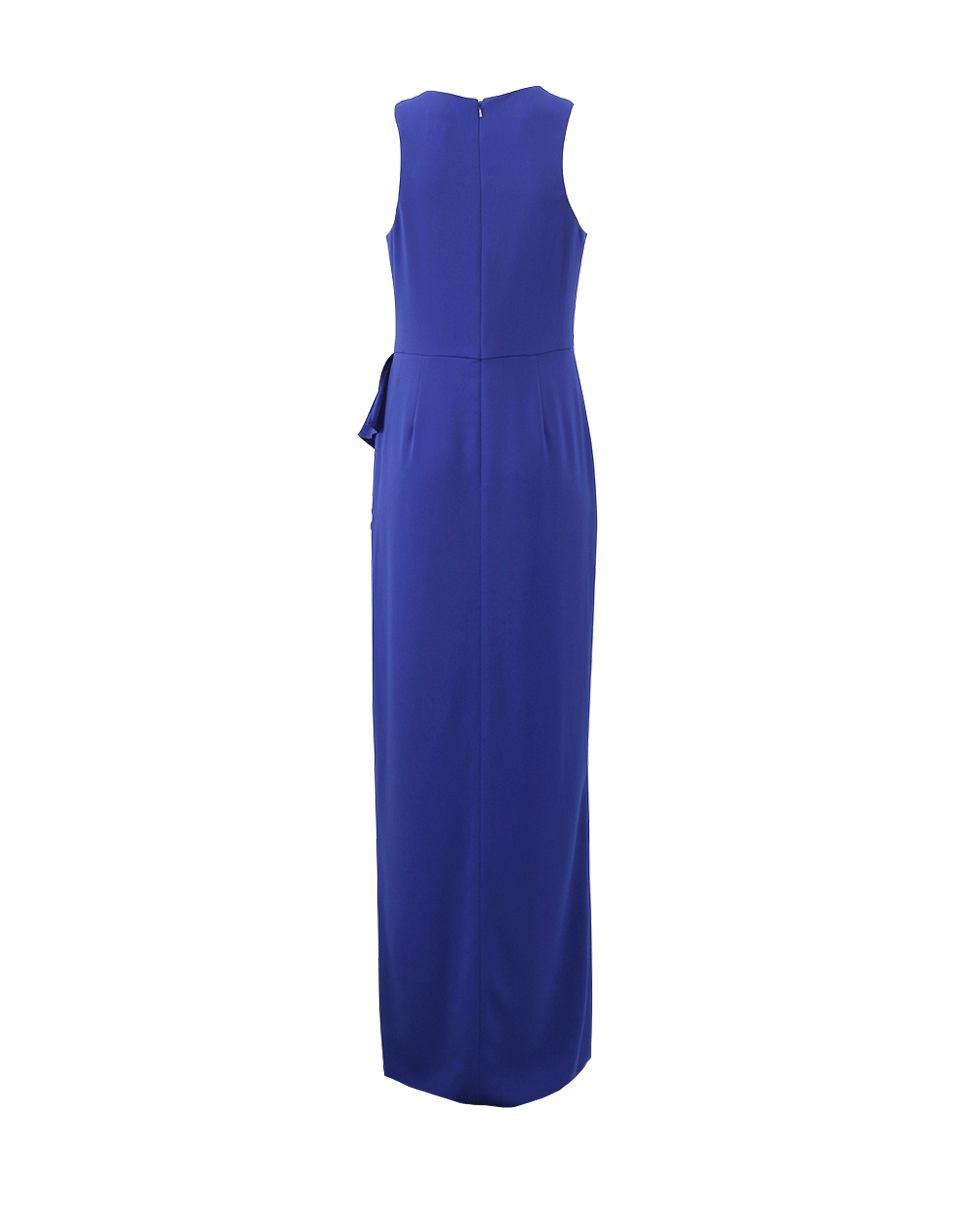 MARCHESA NOTTE-Asymmetrical Drape Gown-