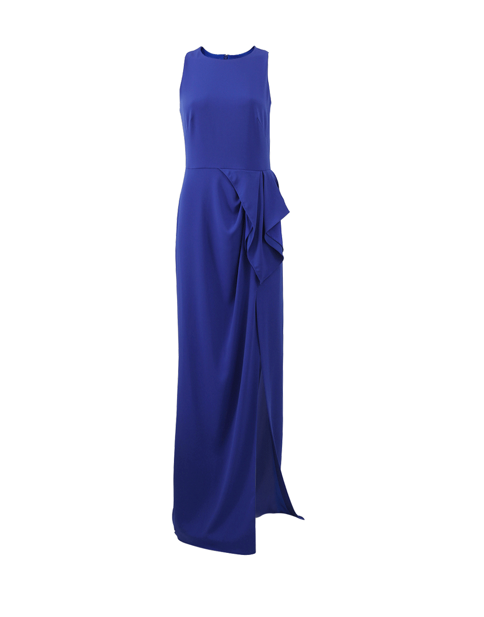 MARCHESA NOTTE-Asymmetrical Drape Gown-
