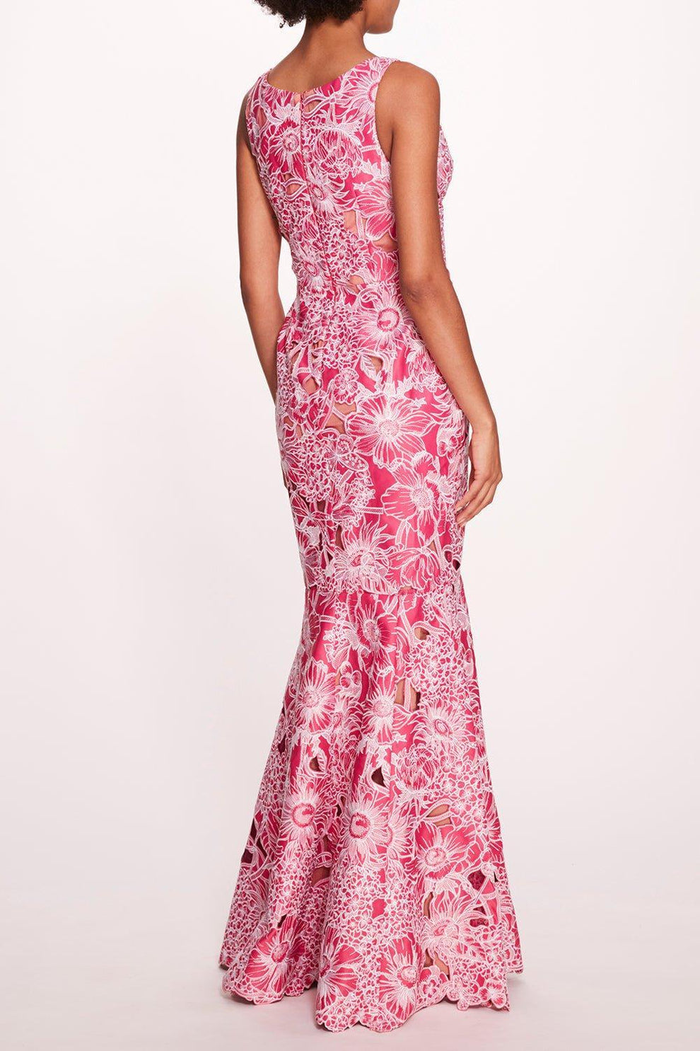 Vneck Flare Gown | MARCHESA NOTTE  Marissa Collections