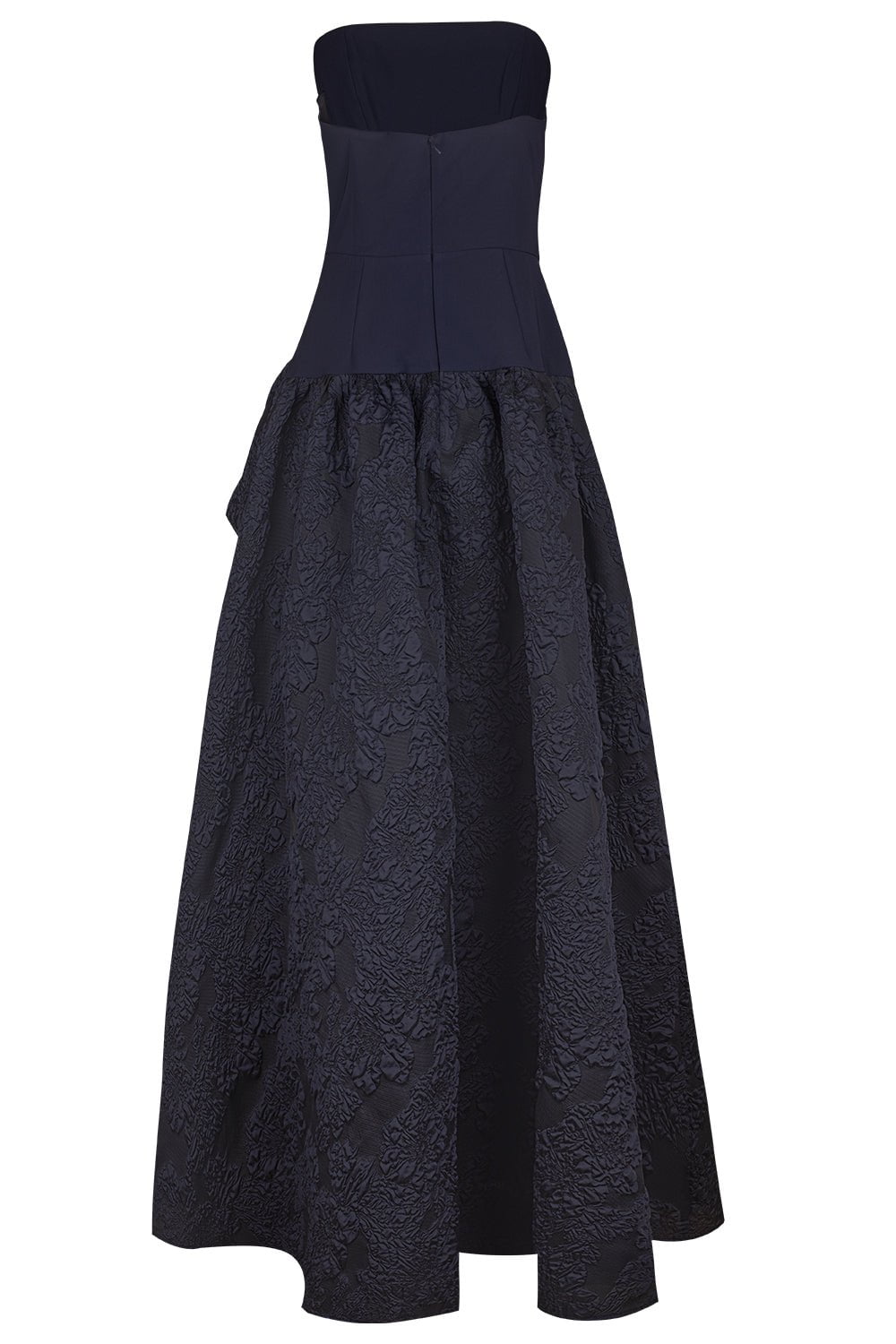 MARCHESA NOTTE-Strapless Bow Detail Gown-