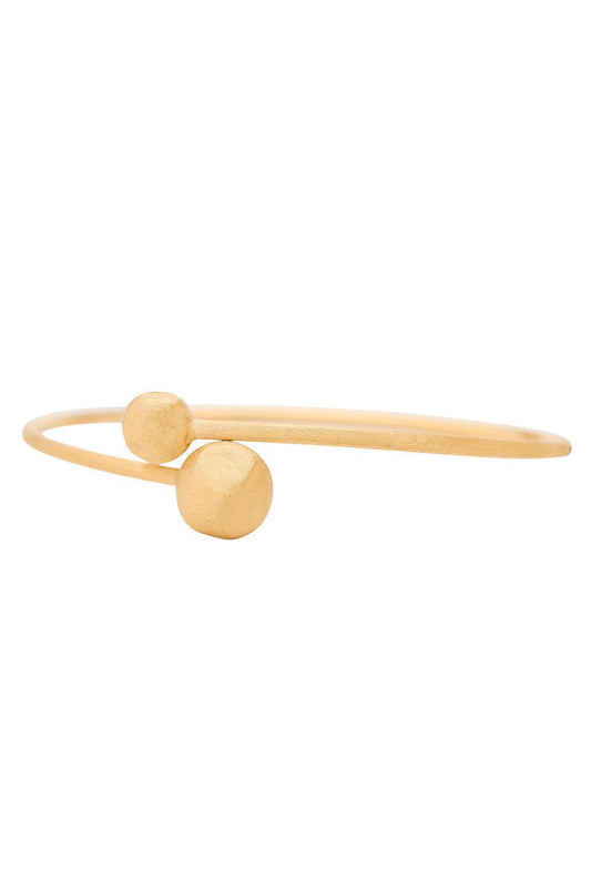 Africa Hugging Bangle Bracelet-YELLOW GOLD-2.25-JEWELRYFINE JEWELBRACELET O-MARCO BICEGO
