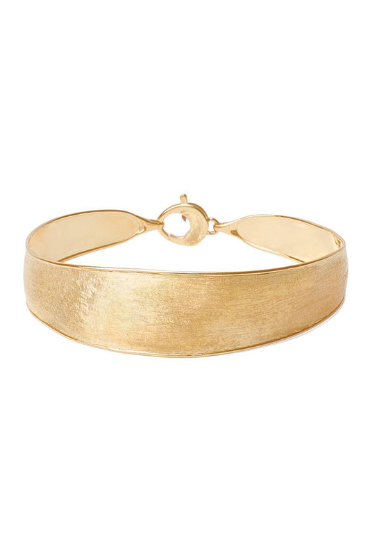 Lunaria Medium Bangle Bracelet-YELLOW GOLD-2.25-JEWELRYFINE JEWELBRACELET O-MARCO BICEGO