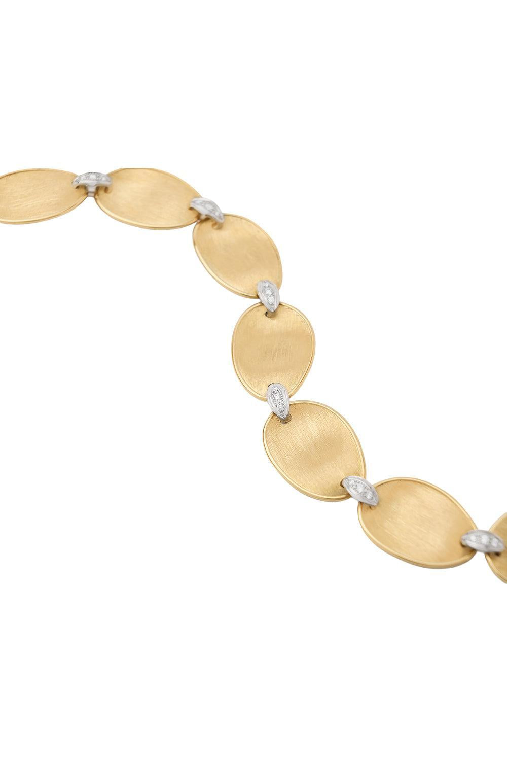 Diamond Lunaria Bracelet-YELLOW GOLD-JEWELRYFINE JEWELBRACELET O-MARCO BICEGO