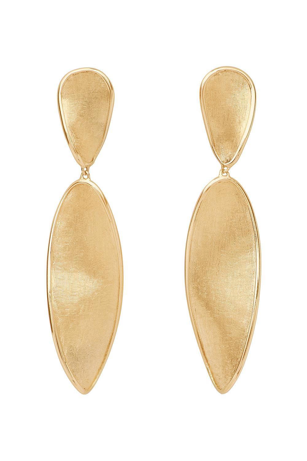 Lunaria Twist Earrings-YELLOW GOLD-JEWELRYFINE JEWELEARRING-MARCO BICEGO