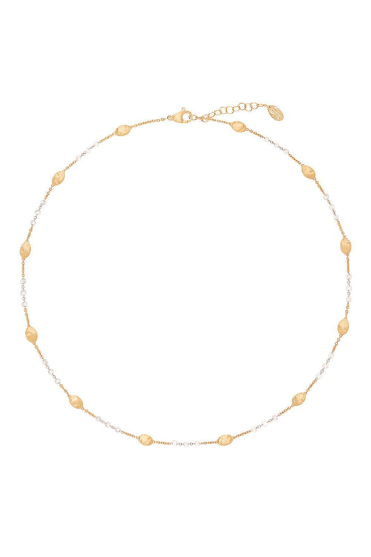 Diamond Siviglia Alternative Necklace-YELLOW GOLD-16.5-JEWELRYFINE JEWELNECKLACE O-MARCO BICEGO