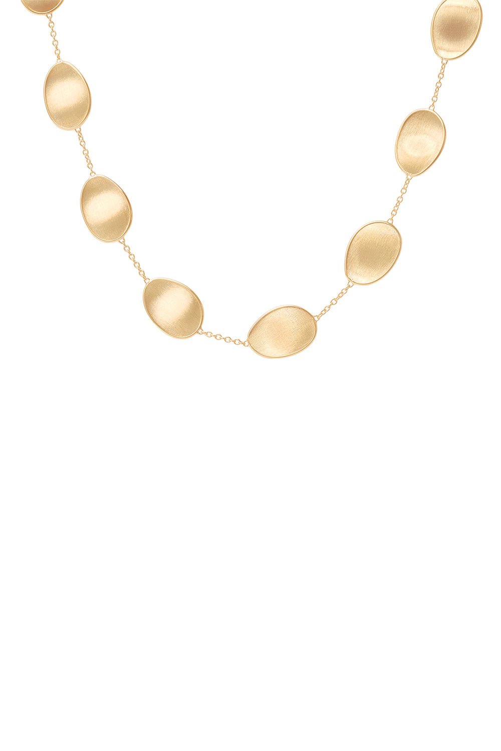 MARCO BICEGO-Single Strand Petal Necklace-YELLOW GOLD