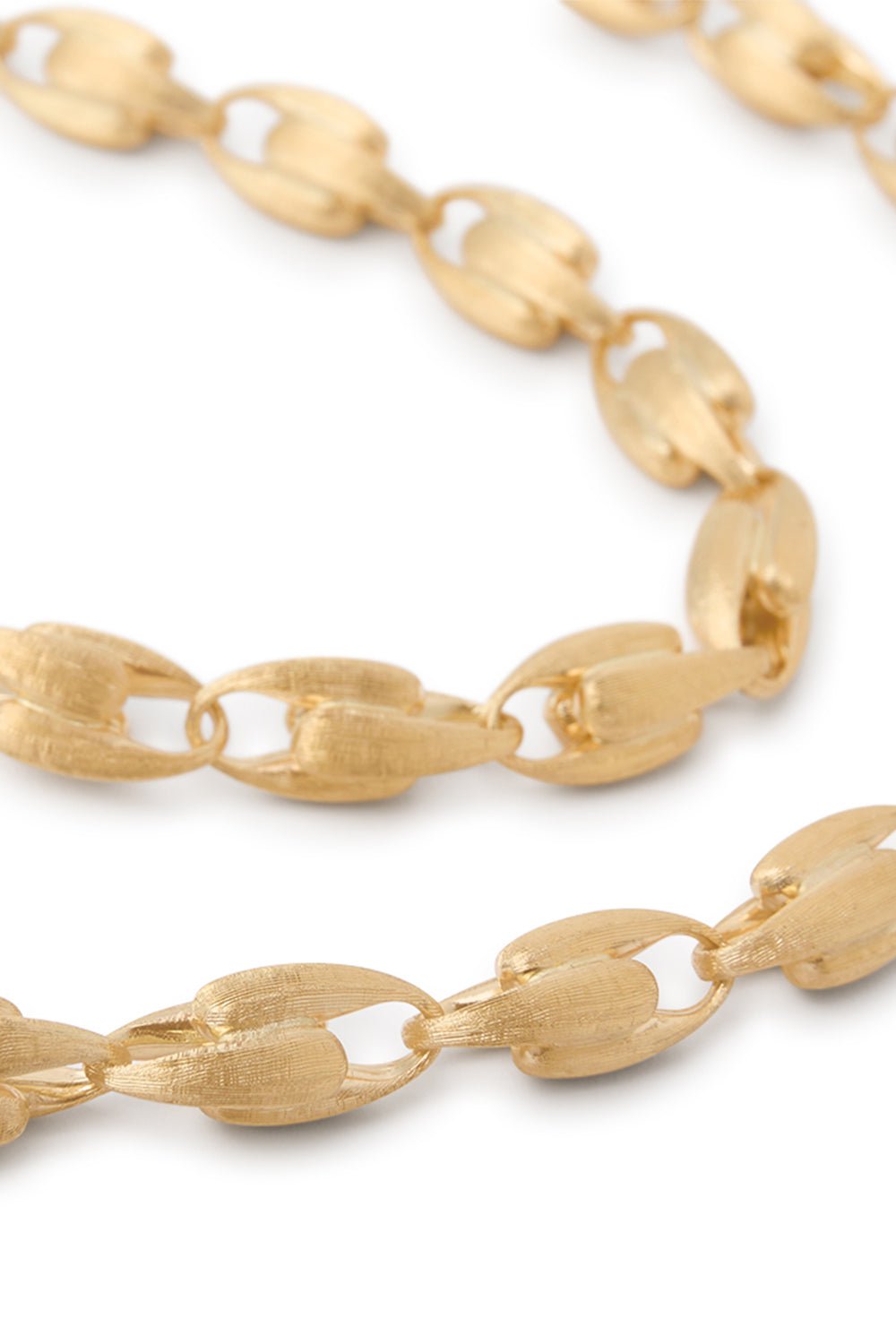 MARCO BICEGO-Small Link Necklace-YELLOW GOLD