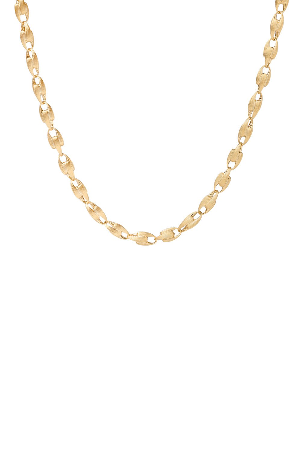 MARCO BICEGO-Small Link Necklace-YELLOW GOLD