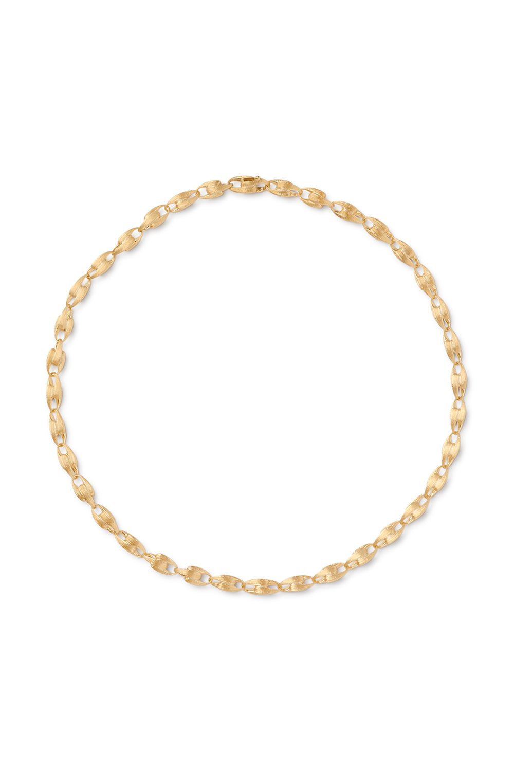 MARCO BICEGO-Small Link Necklace-YELLOW GOLD