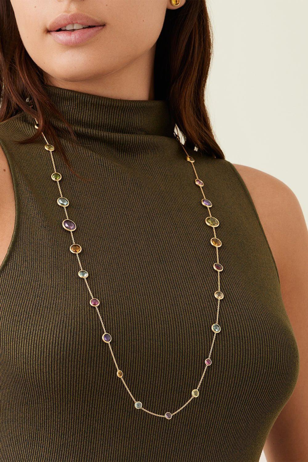 MARCO BICEGO-Jaipur Necklace-YELLOW GOLD