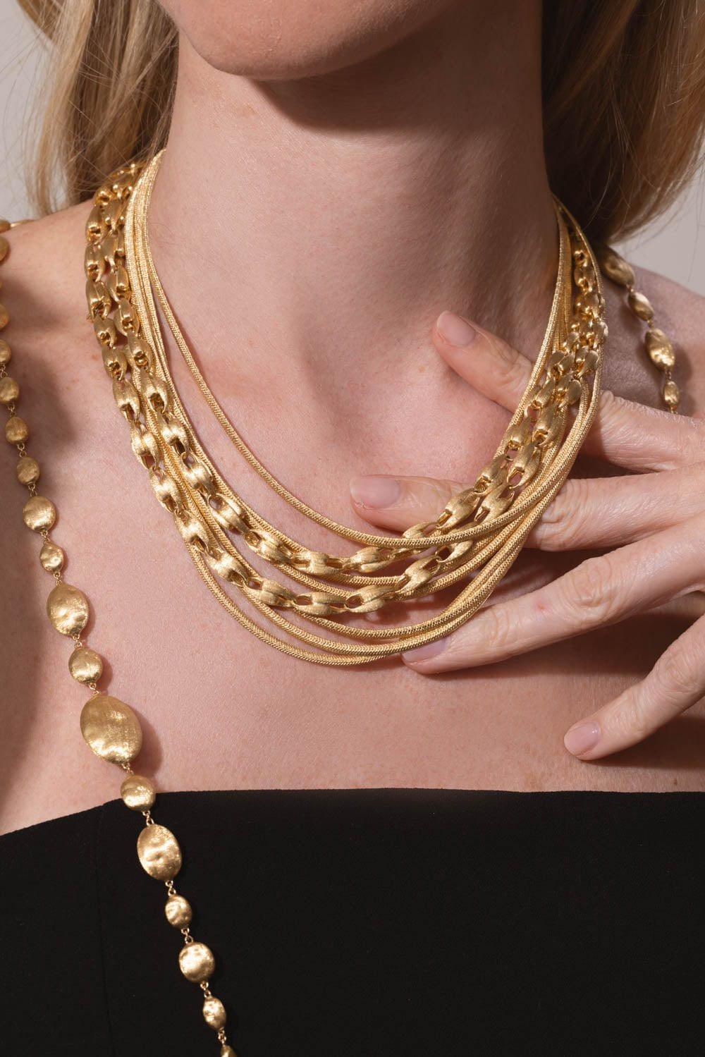 MARCO BICEGO-Gold Siviglia Necklace-YELLOW GOLD