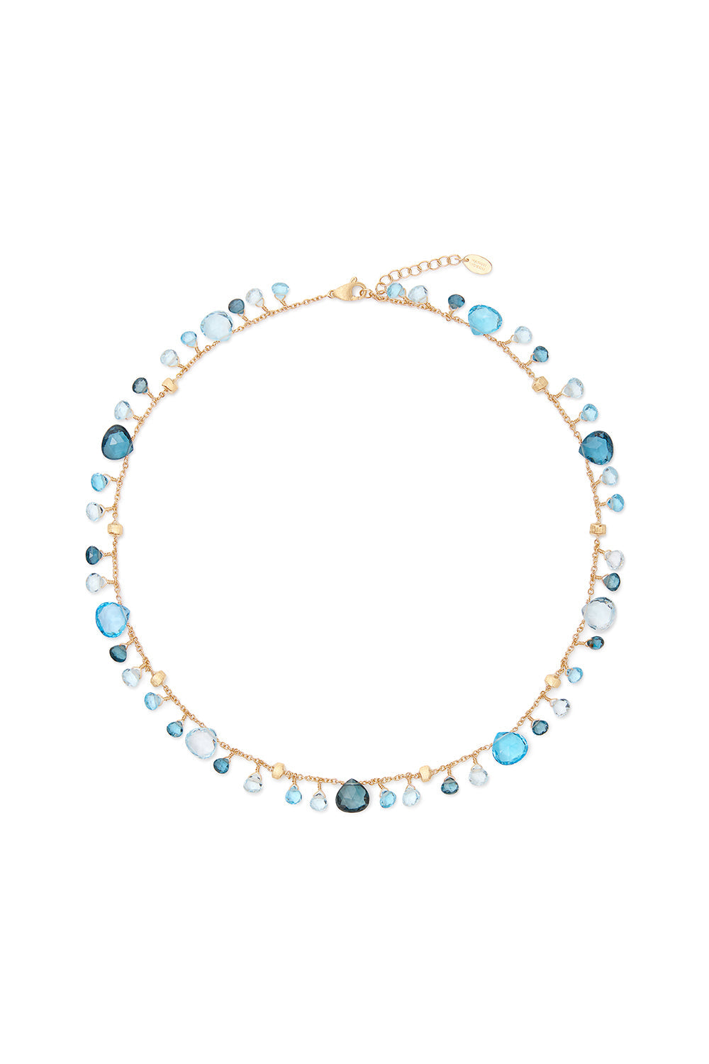 Mixed Topaz Single-Strand Paradise Necklace