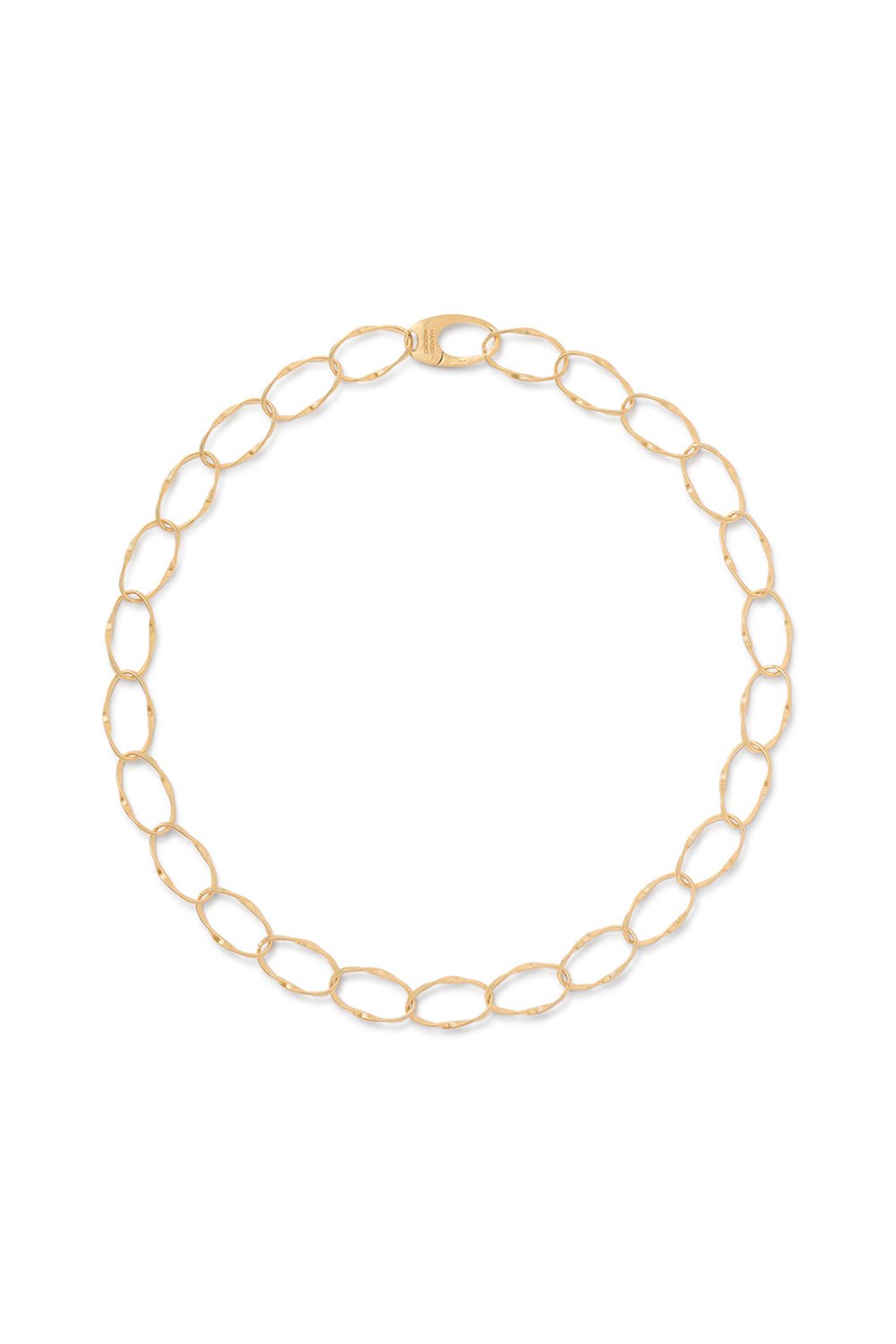 MARCO BICEGO-Twist Link Marrakech Necklace-YELLOW GOLD
