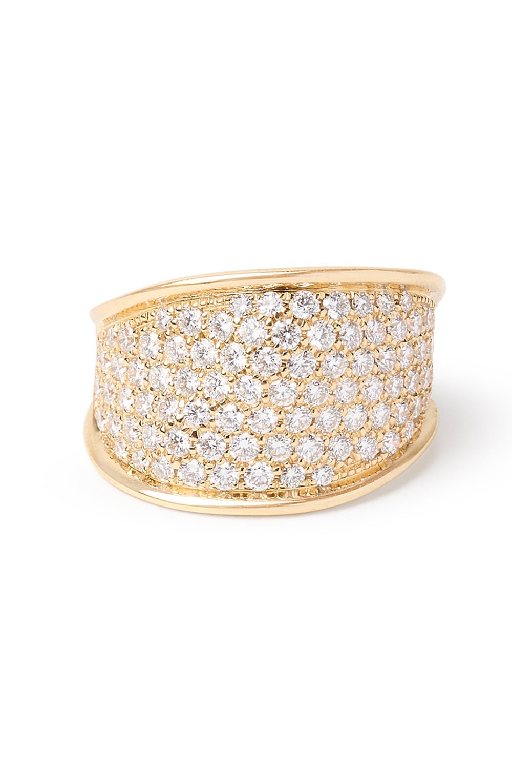 MARCO BICEGO-Diamond Statement Ring-YELLOW GOLD
