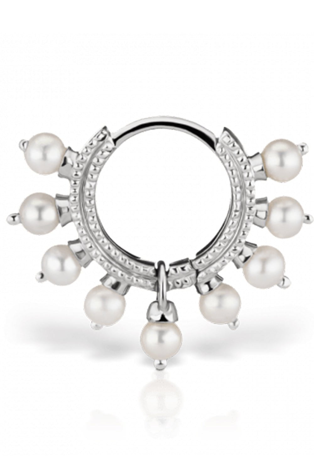 Pearl Coronet Earring White Gold MARIA TASH – Marissa
