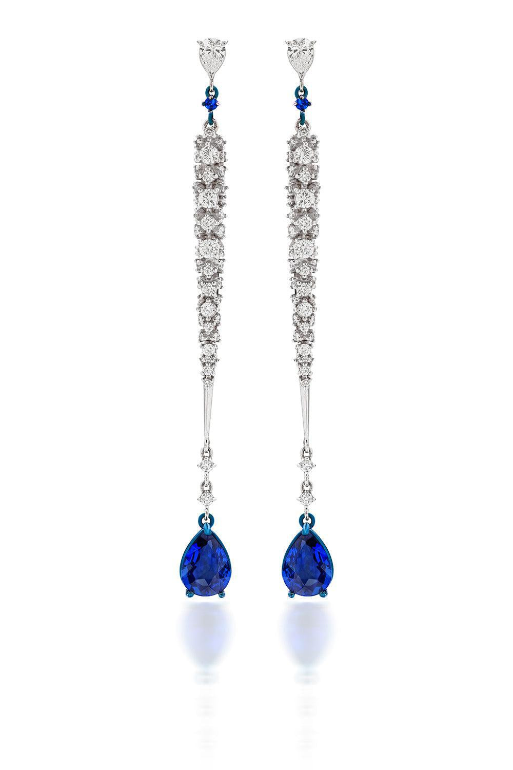 Needle Earrings-WHITE GOLD-JEWELRYFINE JEWELEARRING-MARIANI