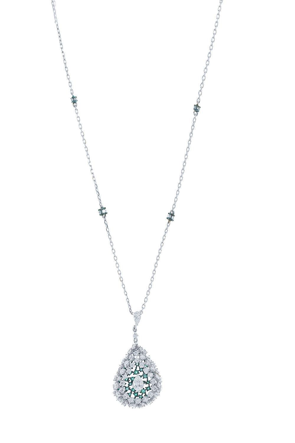 PonPon Necklace-WHITE GOLD-JEWELRYFINE JEWELNECKLACE O-MARIANI