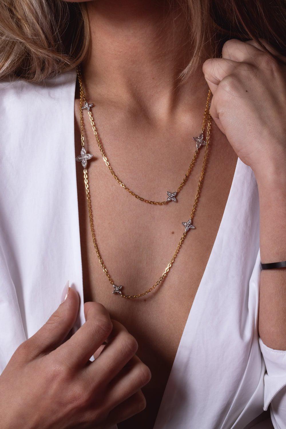 MARIANI-Lucilla Necklace-YELLOW GOLD