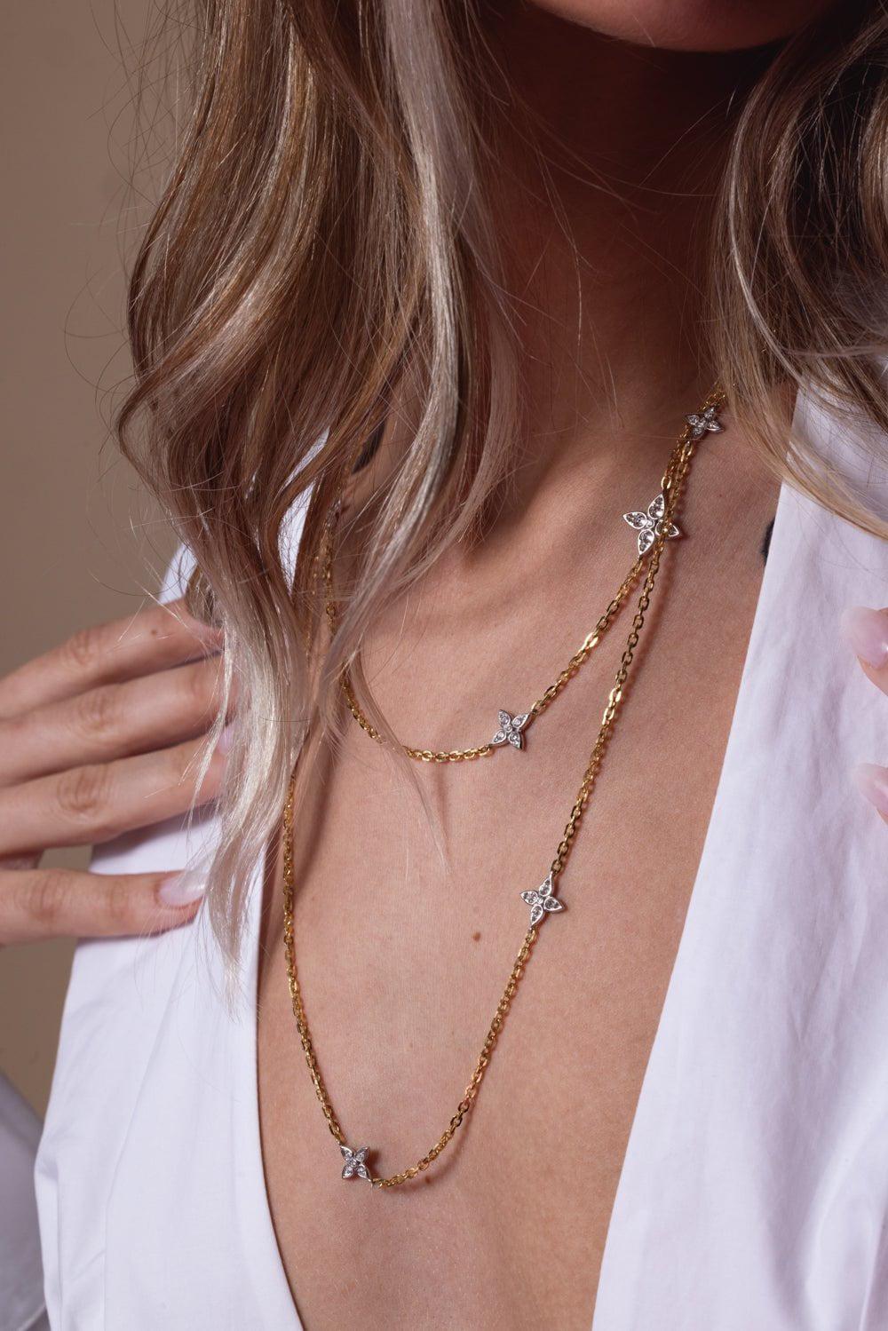 MARIANI-Lucilla Necklace-YELLOW GOLD