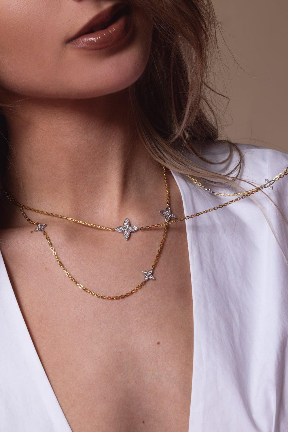 MARIANI-Lucilla Necklace-YELLOW GOLD