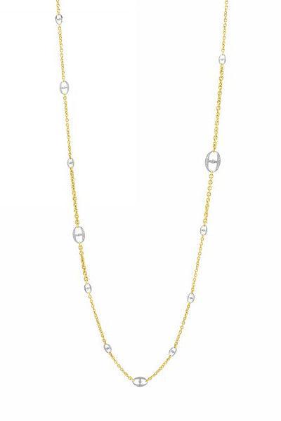 Maglia Marina Necklace-YELLOW GOLD-JEWELRYFINE JEWELNECKLACE O-MARIANI