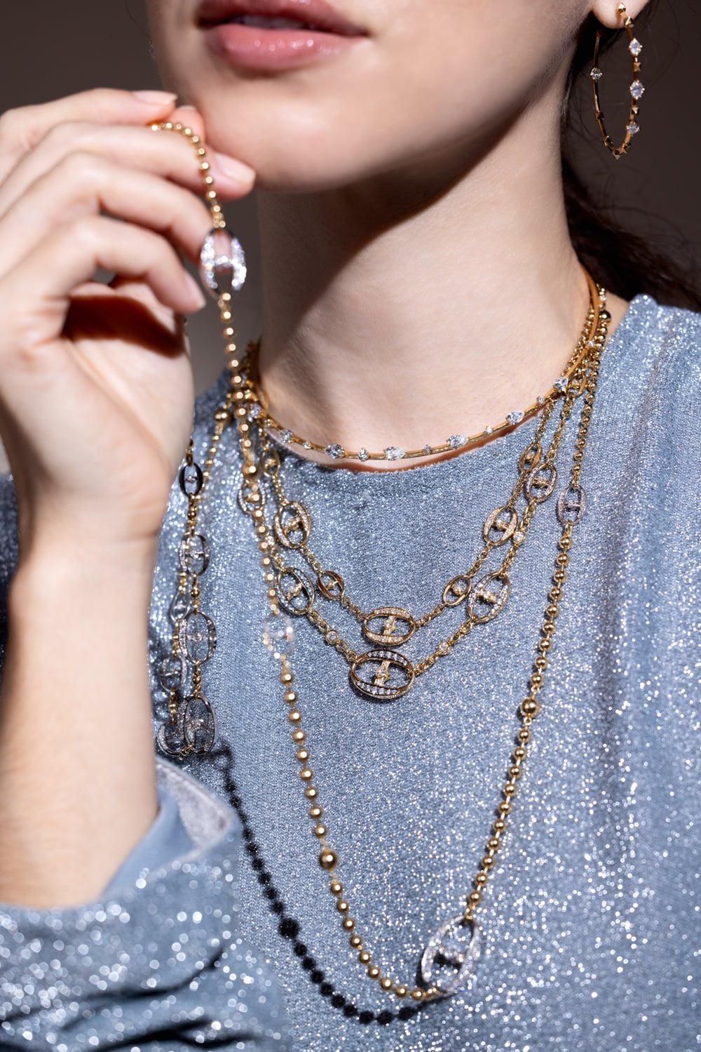MARIANI-Marina Necklace-YELLOW GOLD