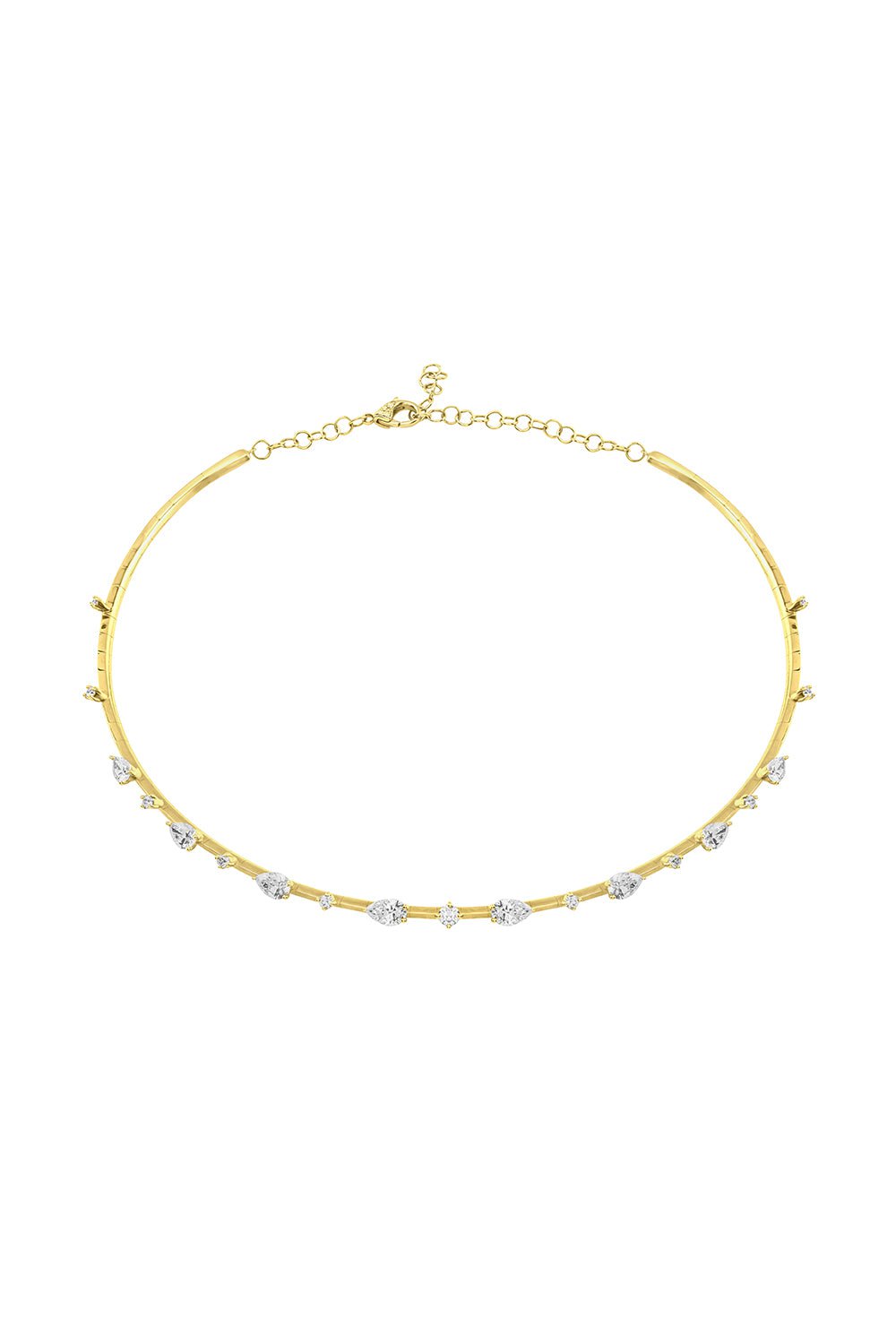 MARIANI-Phantom Necklace-YELLOW GOLD