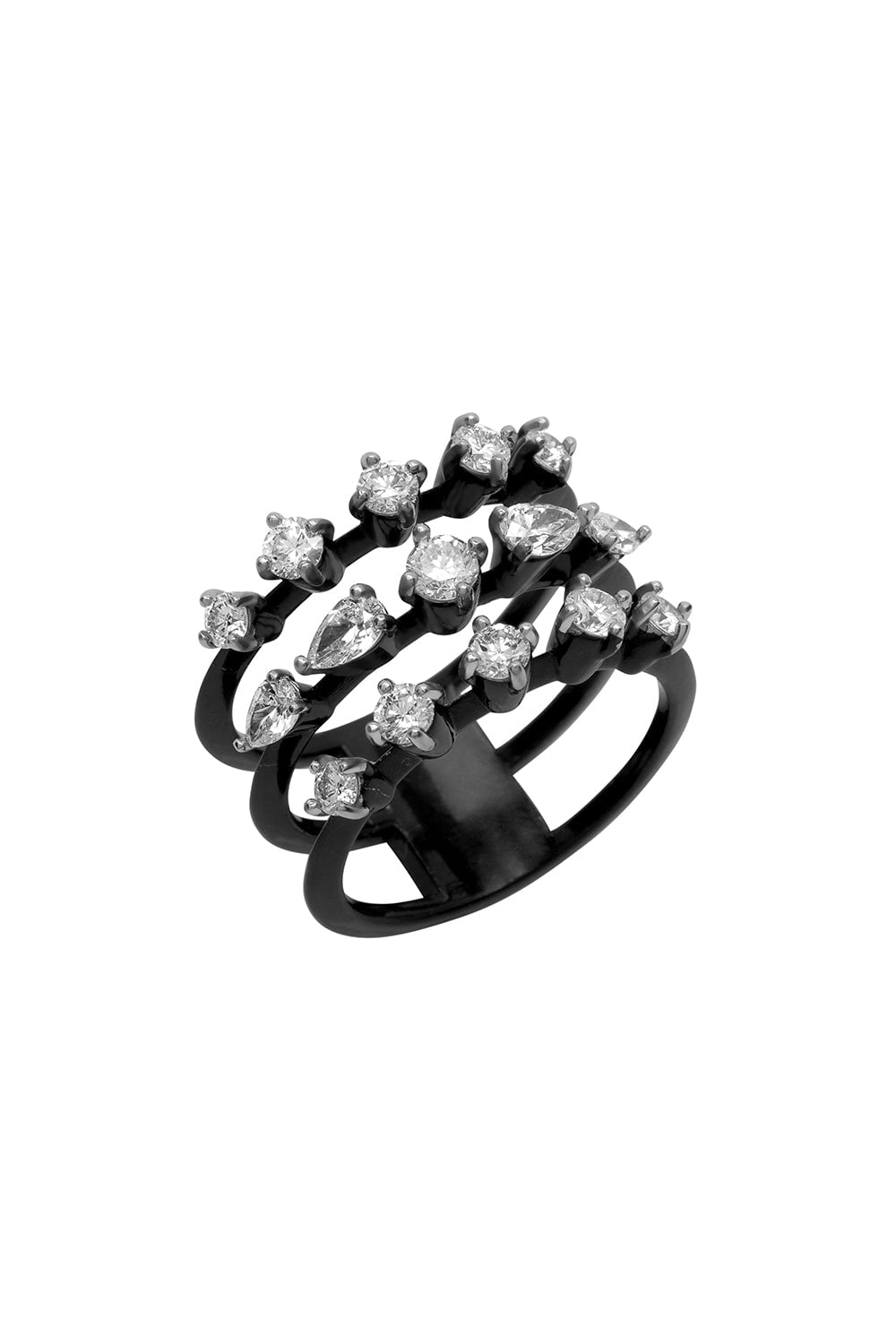 MARIANI-Phantom Ring-WHITE GOLD