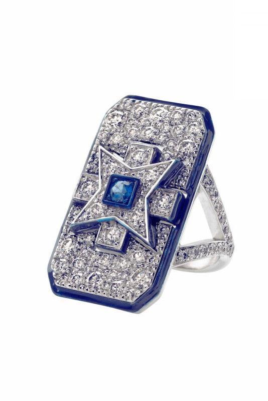 Maltese Ring-WHITE GOLD-6.75-JEWELRYFINE JEWELRING-MARIANI