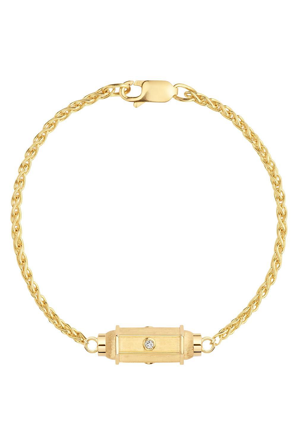 Micro Coco Bracelet-YELLOW GOLD-17-JEWELRYFINE JEWELBRACELET O-MARIE LICHTENBERG