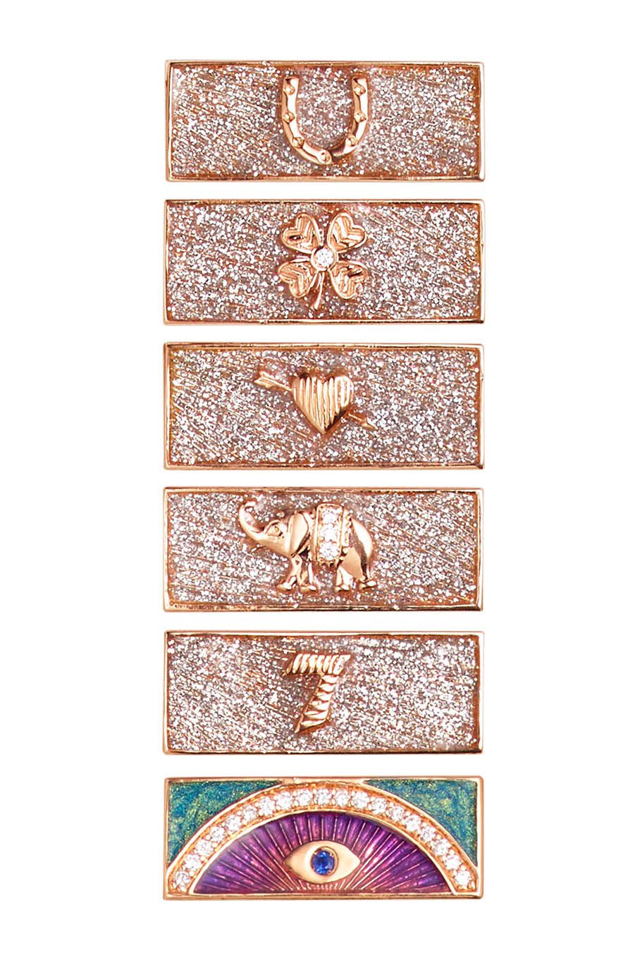 MARIE LICHTENBERG-Lucky Locket Necklace-ROSE GOLD