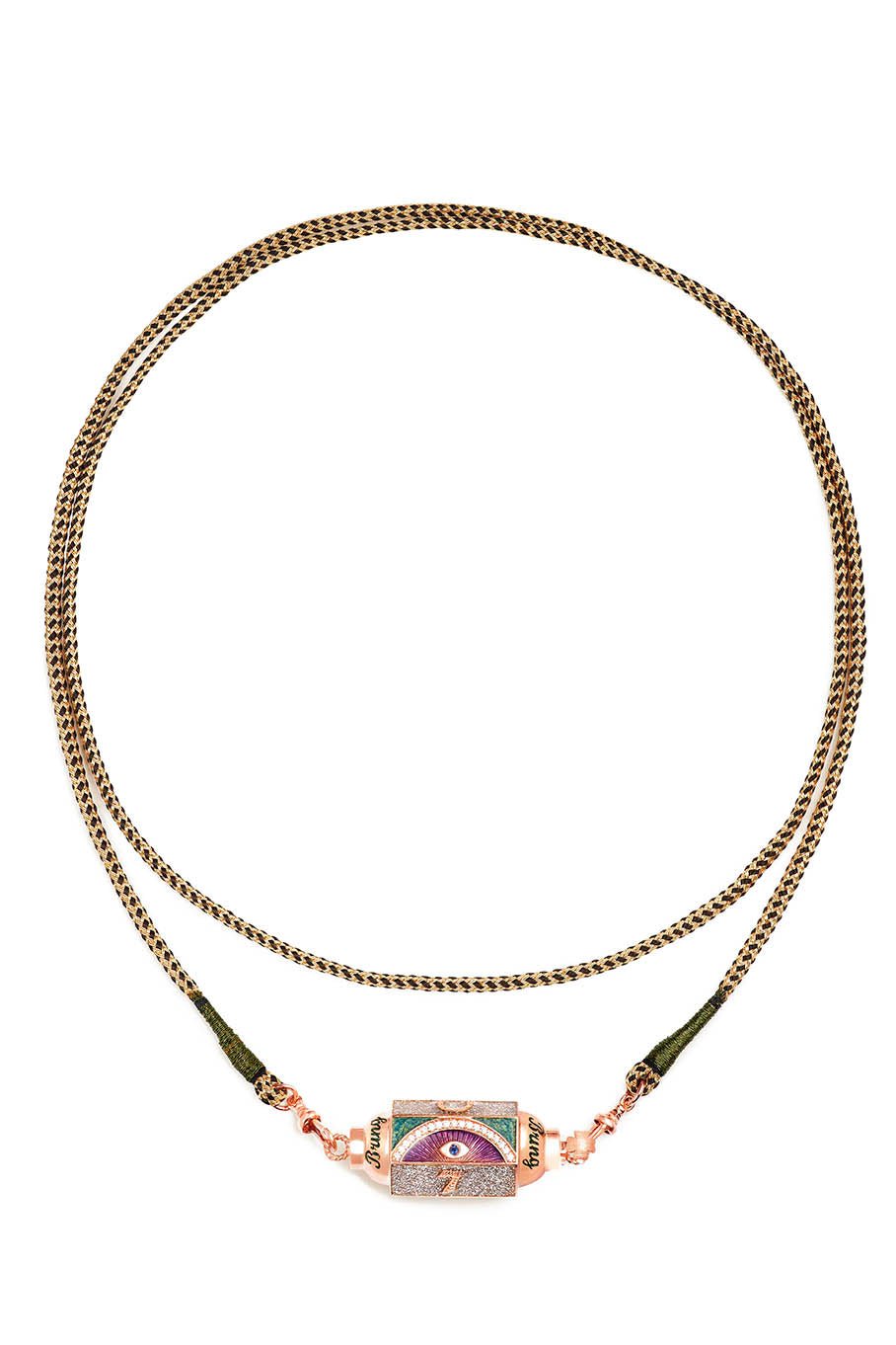 MARIE LICHTENBERG-Lucky Locket Necklace-ROSE GOLD