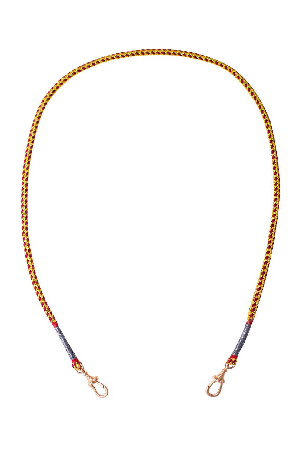 MARIE LICHTENBERG-Rathi Classic Red Chain-ROSE GOLD