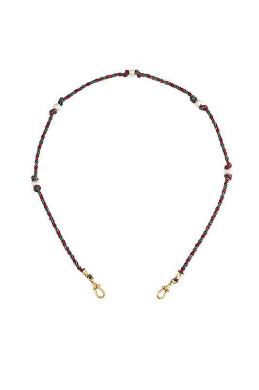 MARIE LICHTENBERG-Mauli Green Burgundy Chain-