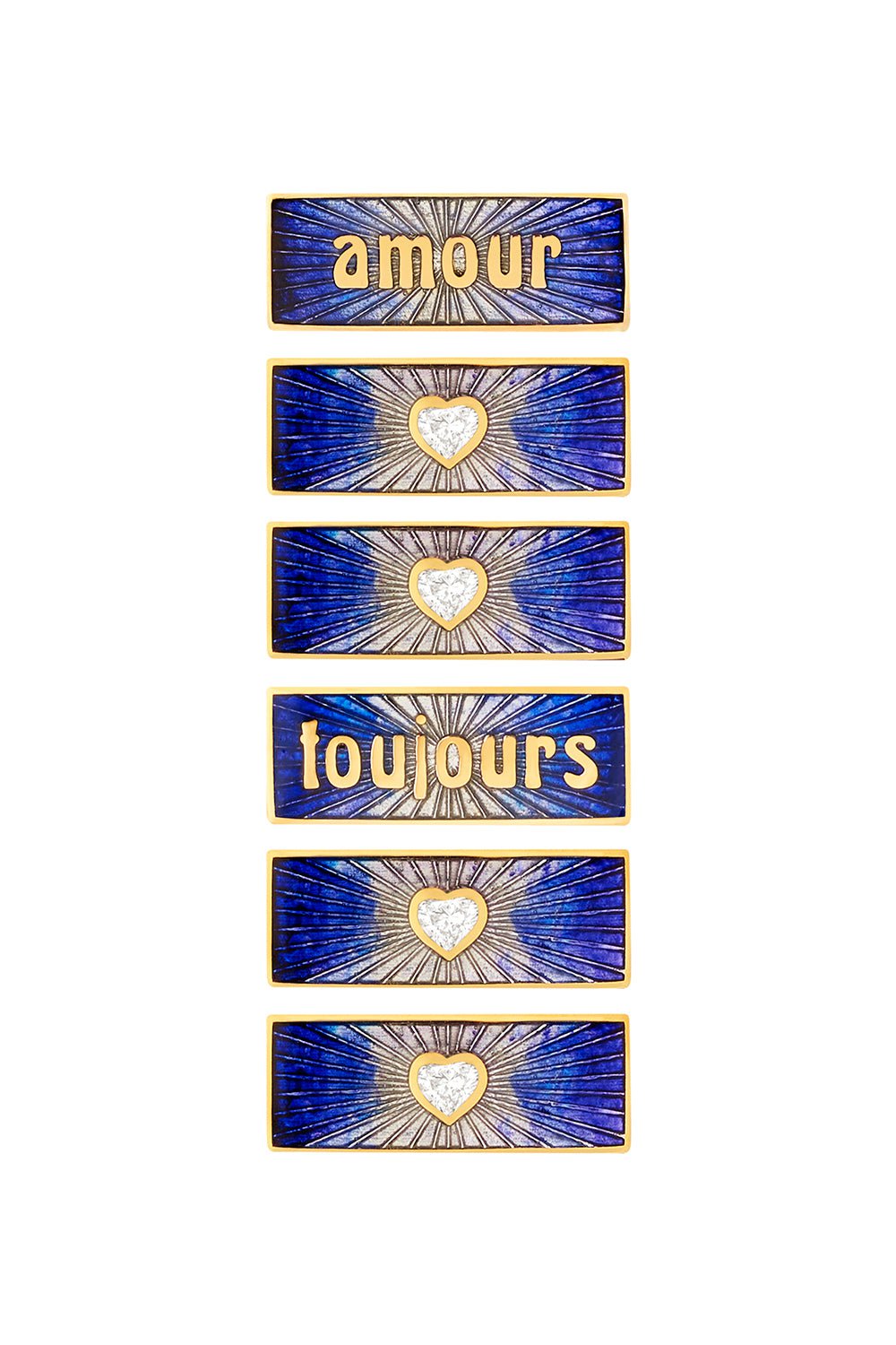 MARIE LICHTENBERG-Amour Toujours Locket Necklace-YELLOW GOLD
