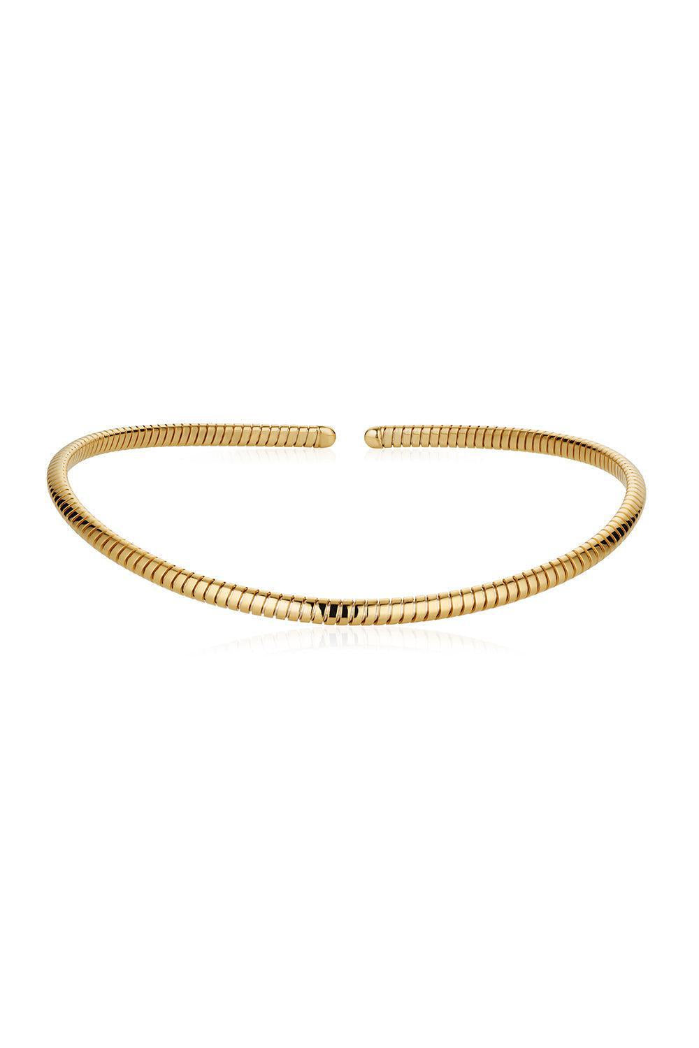 MARINA B-Trisolina Collar Necklace-YELLOW GOLD