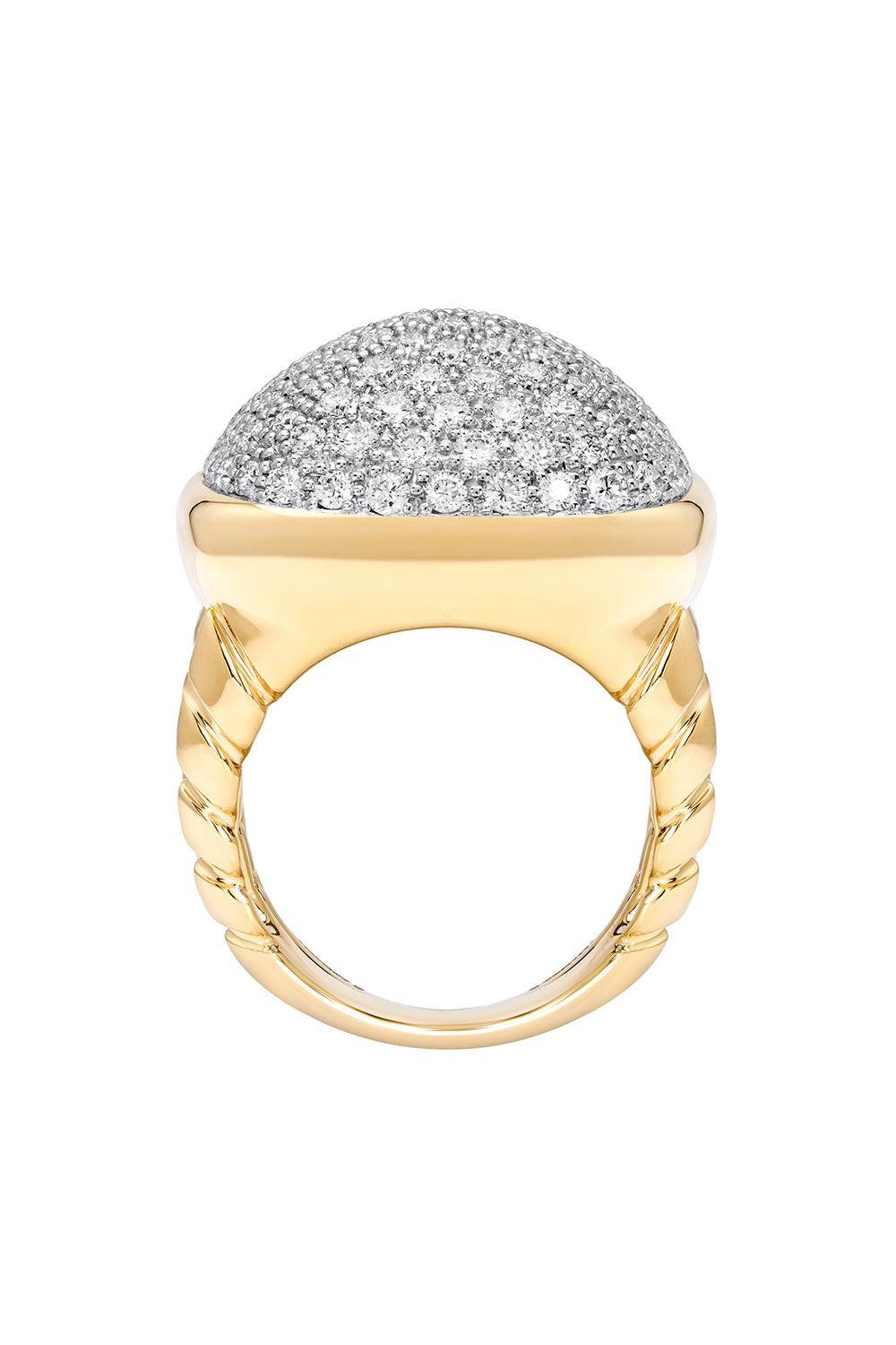 Diamond Tigella Ring-YELLOW GOLD-6.5-JEWELRYFINE JEWELRING-MARINA B