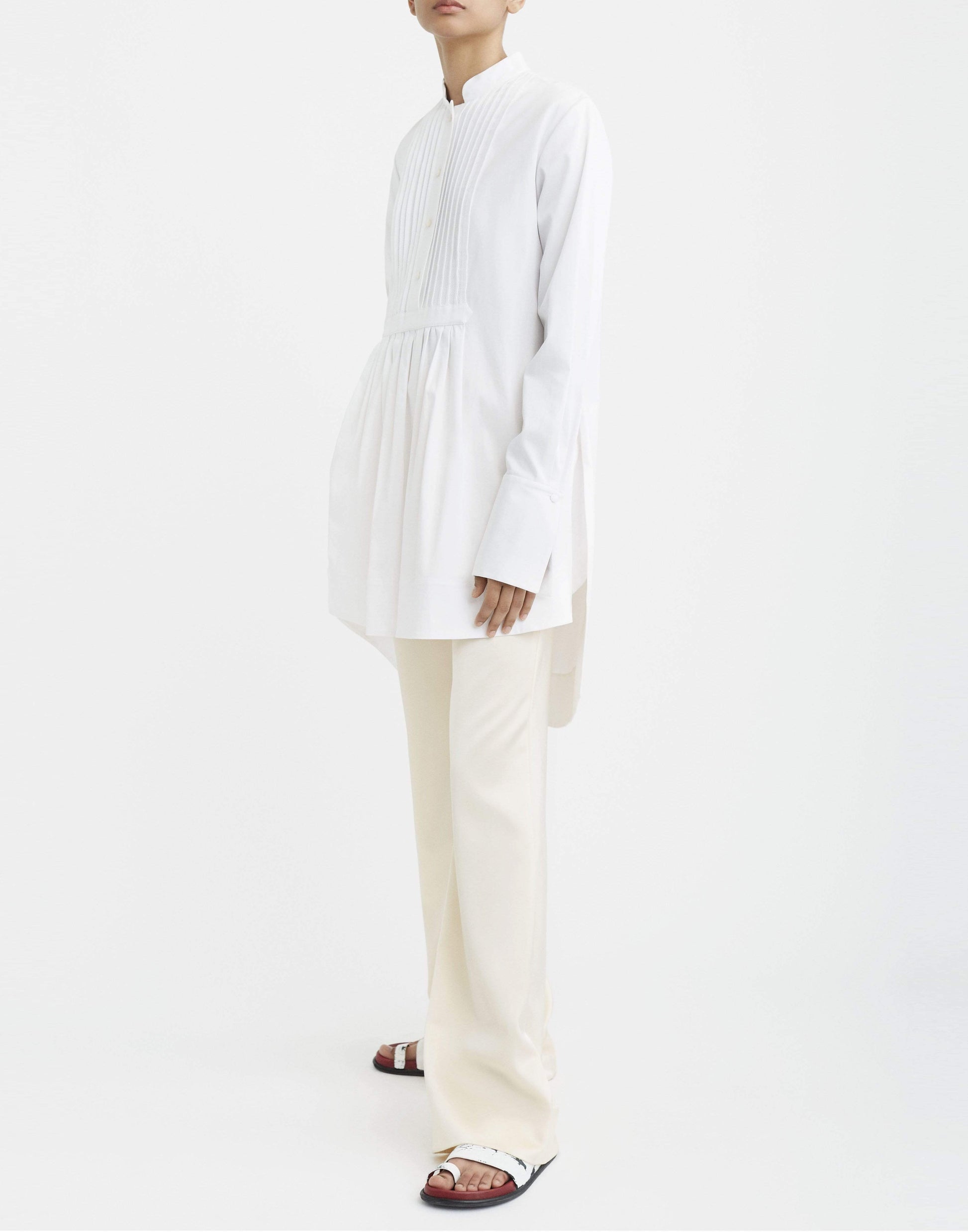 MARINA MOSCONE-White Nightshirt-