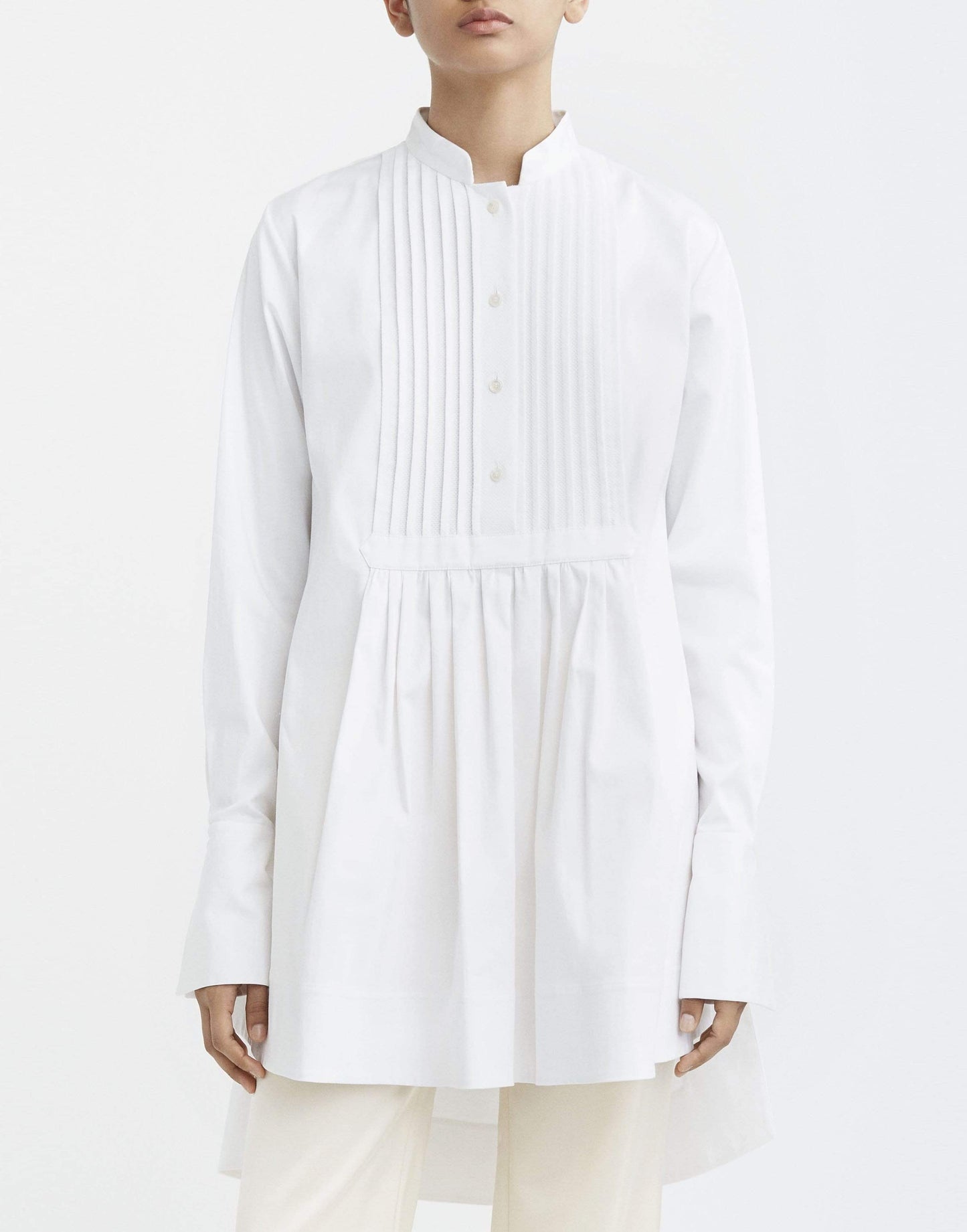 MARINA MOSCONE-White Nightshirt-