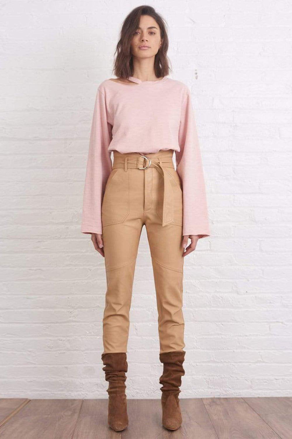 MARISSA WEBB-Bennett Patch Pocket Leather Pant-
