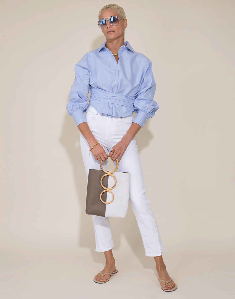 MARISSA WEBB-French Blue Emmerson Oxford Shirt-