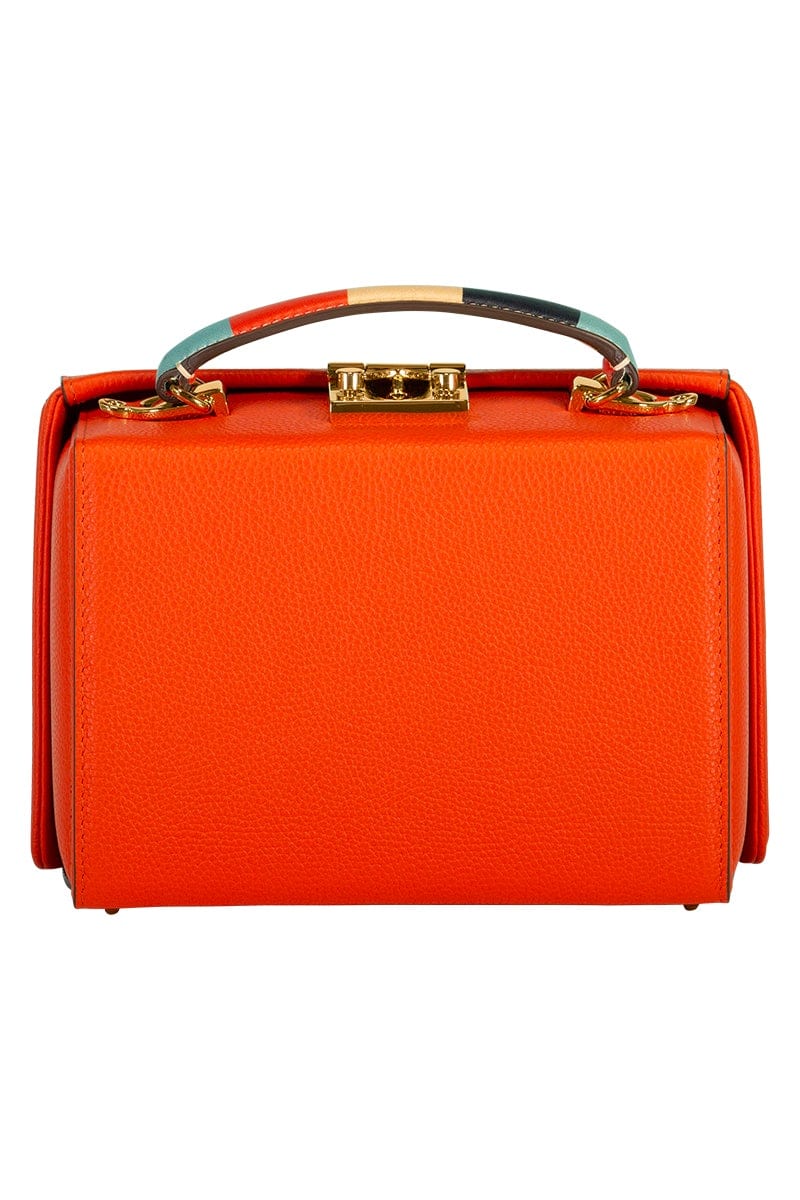 MARK CROSS-Grace Small Box Bag - Poppy-POPPY