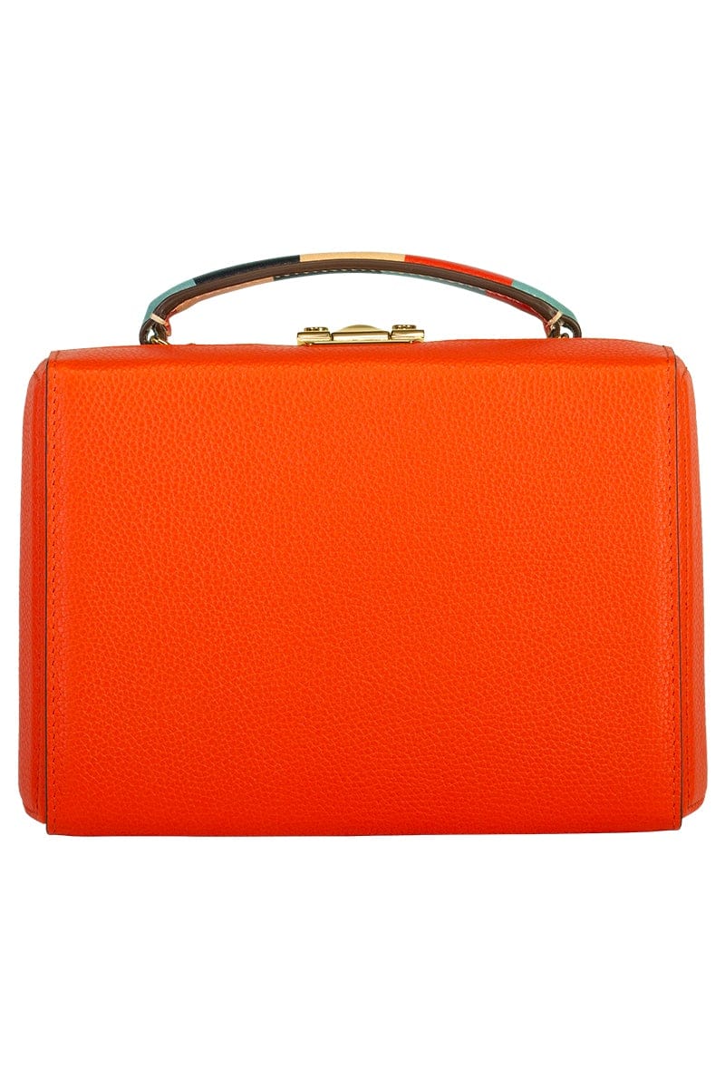 MARK CROSS-Grace Small Box Bag - Poppy-POPPY